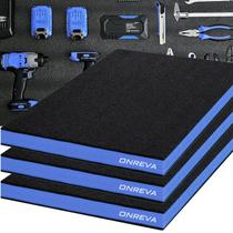 Espuma para caixa de ferramentas ONREVA 41 x 30 x 5 cm, 3 unidades, preto e azul