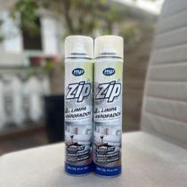 Espuma para Limpeza de Estofados Zip Clean Kit 2 Sprays 300ml 251g Cada para Uso Doméstico Espuma para Limpeza de Estofados Zip Clean Kit 2 Sprays 300ml 251g Cada para Uso Doméstico