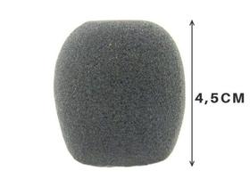 Espuma para microfone interna tipo sm58 preta 055-0227 Performance Sound