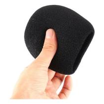 Espuma Preta P/ Microfone Grande Condensador Estúdio