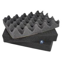 Espuma Serrilhada para Case MP0025 Completa - Cinza - Compatível com Malas Patola