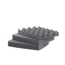 Espuma Serrilhada Para Case MP0025 Completa Cinza