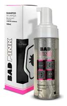 Espuma Shampoo De Limpeza Bad Pink 150ml Extensão De Cílios