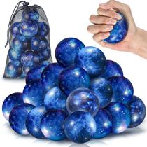 Espuma Stress Ball Zhanmai Galaxy de 6,3 cm, 30 unidades com bolsa de armazenamento Espuma Stress Ball Zhanmai Galaxy de 6,3 cm, 30 unidades com bolsa de armazenamento