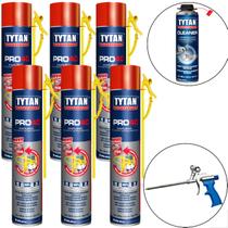 Espuma Tytan Pro40 720G/750Ml 6Un + Aplicador e Limpador