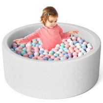 Espuma viscoelástica cinza Ball Pit ZOEFOYS para crianças e bebês