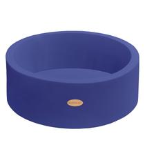 Espuma viscoelástica redonda macia para bebês Ball Pit HARBOLLE azul escuro