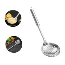 Espumadeira Inox 30 cm Multiuso Premium Concha Vasada