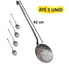 Espumadeira para Arroz 42 cm Alumínio Talher para Cozinha Industrial