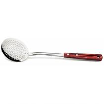 Espumadeira Tramontina Polywood Vermelho Aço Inox 30cm