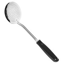 Espumadeira Utilità Tramontina em Aço Inox com Cabo Preto