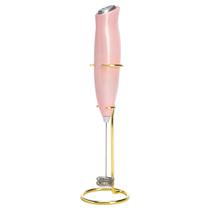 Espumador de Leite Elétrico Portátil Paris Hilton - Rosa com Suporte Espumador de Leite Elétrico Portátil Paris Hilton - Rosa com Suporte