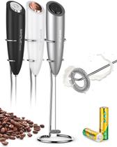 Espumador de Leite Elétrico Portátil SimpleTaste - com Batedor de Aço Inoxidável