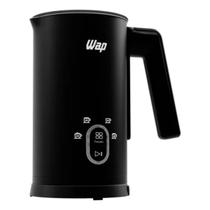 Espumador de leite wap we300 4 em 1 com base aquecedora e batedor com imã