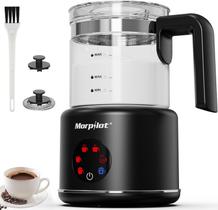 Espumador e vaporizador de leite elétrico Morpilot 500mL Black-Glass
