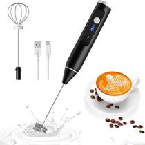 Espumador Mini Mixer 2 Em 1 Misturador Cappuccino Café Leite