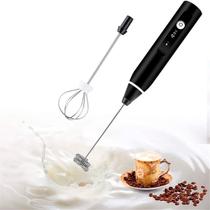 Espumador Mini Mixer 2 Em 1 Misturador Cappuccino Café Leite