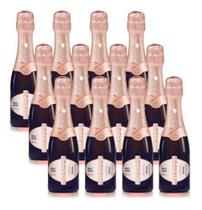 Espumante Baby Chandon Brut Rosé 187Ml Kit Com 12 Un