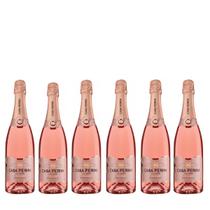Espumante Brut Rose Charmat Casa Perini 750ml Caixa c/ 6un