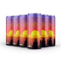 Espumante brut rosé em lata movin 269 ml caixa c 6 un