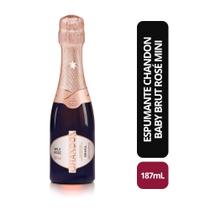 Espumante Chandon Baby Brut Rose Miniatura 187ml