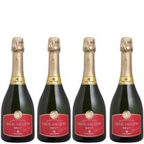 Espumante Erick Jacquin Brut Casa Perini 750ml Kit 4un