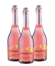 Espumante Garibaldi Prosecco Rosé 750ml - Kit 3 garrafas