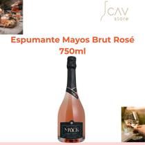 Espumante Mayos Brut Rosé 750ml da Serra Gaúcha uma Elegância, Frescor e Borbulhas Irresistíveis