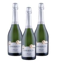 Espumante Moscatel Garibaldi 750 ml - Kit 3 garrafas
