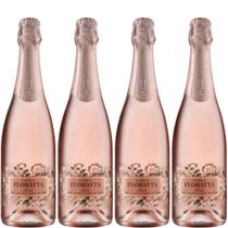 Espumante Moscatel Rose Floratta Garibaldi 750ml Kit 4un