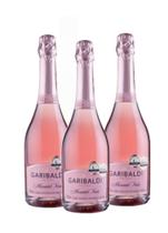 Espumante Moscatel Rosé Garibaldi 750 ml - Kit 3 garrafas Espumante Moscatel Rosé Garibaldi 750 ml - Kit 3 garrafas