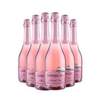 Espumante Moscatel Rosé Garibaldi - Kit 6 x 750ml