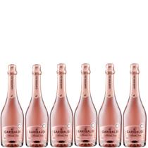 Espumante Moscatel Rose Sem Álcool Garibaldi Zero 750ml 6un