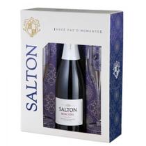 Espumante moscatel SALTON com 2 taças Espumante moscatel SALTON com 2 taças