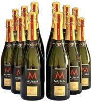 Espumante Mumm Cuvee Reserve Brut Kit Com 12 Grfs Oferta