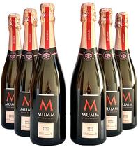 Espumante Mumm Cuvee Reserve Brut Rose Kit Com 6 Garrafas Ofertas