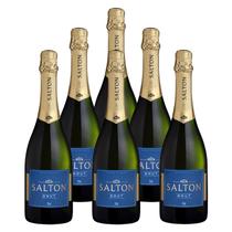 Espumante Salton Branco Brut Garrafa 750ml 6 Unidades