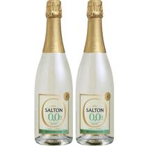 Espumante Salton Moscato Sem Álcool 750ml Kit Com2 Garrafas