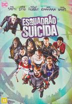 esquadrao suicida dvd original lacrado - warner