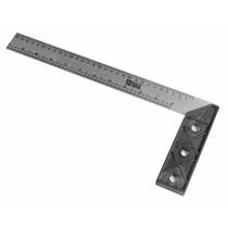 Esquadro 10'' com Cabo de Plástico - Ferramenta de Medição e Marcação