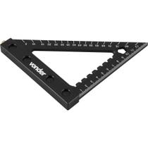 Esquadro 12Cm Triangular Nove54 Alumínio 120mm Carpintaria
