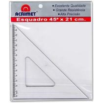 Esquadro 45o. 21CM 532.0-Acrimet