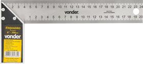 Esquadro 8" cabo alumínio - Vonder Esquadro 8" cabo alumínio - Vonder