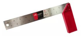 Esquadro Aço Inox 10'' Cabo Poliestireno