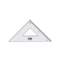 Esquadro Acrilico 1528 - 45 Graus - 28cm