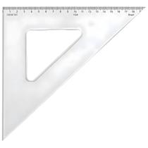 Esquadro Acrilico 1528 - 45 Graus - 28cm Esquadro Acrilico 1528 - 45 Graus - 28cm