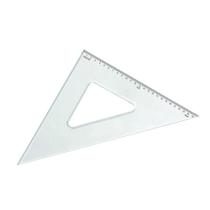 Esquadro Acrilico 1537 - 45 Graus - 37cm Trident