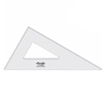 Esquadro Acrilico 2626 - 60 Graus - 26cm Trident