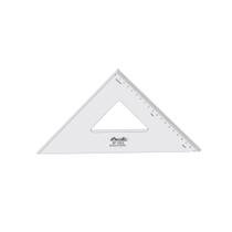 Esquadro Acrilico 2m/m C/grav. 45 32cm