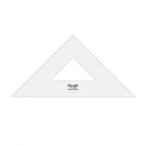 Esquadro acrílico 32cm x 45 graus sem escala 2532 - Trident